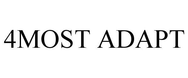 Trademark Logo 4MOST ADAPT