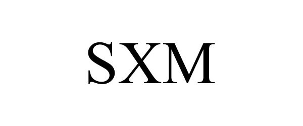 Trademark Logo SXM