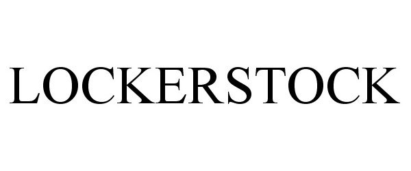 Trademark Logo LOCKERSTOCK