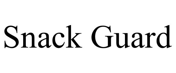 Trademark Logo SNACK GUARD