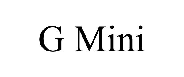 Trademark Logo G MINI