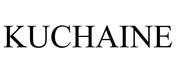 Trademark Logo KUCHAINE