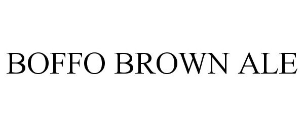  BOFFO BROWN ALE