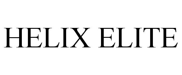 Trademark Logo HELIX ELITE