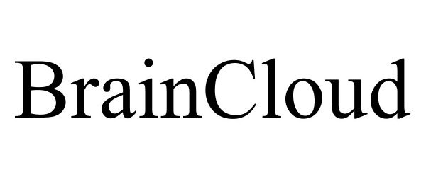 Trademark Logo BRAINCLOUD