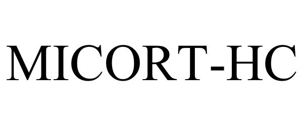 Trademark Logo MICORT-HC