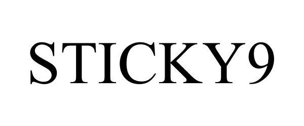 Trademark Logo STICKY9