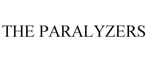 Trademark Logo THE PARALYZERS
