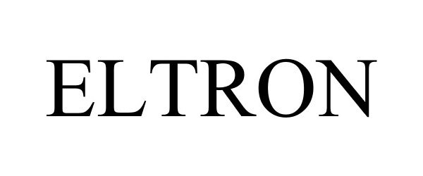 Trademark Logo ELTRON