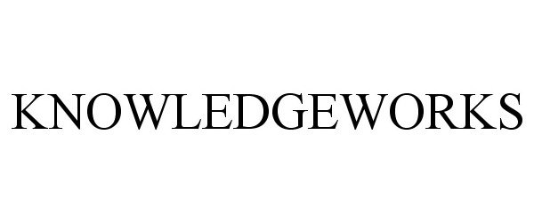 Trademark Logo KNOWLEDGEWORKS