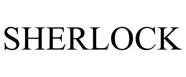 Trademark Logo SHERLOCK