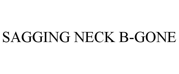  SAGGING NECK B-GONE