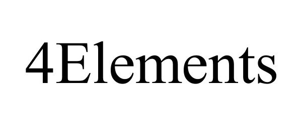 Trademark Logo 4ELEMENTS