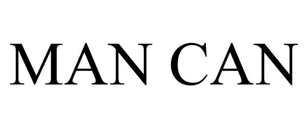 Trademark Logo MAN CAN