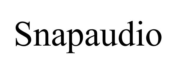 Trademark Logo SNAPAUDIO