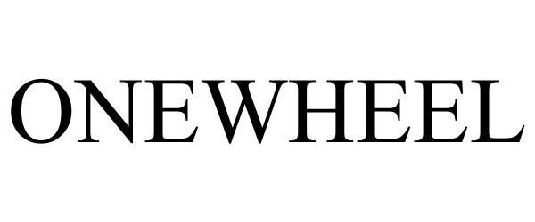 Trademark Logo ONEWHEEL