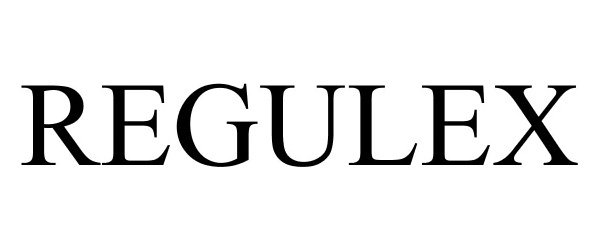 Trademark Logo REGULEX