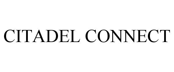 Trademark Logo CITADEL CONNECT