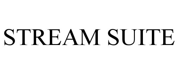 Trademark Logo STREAM SUITE