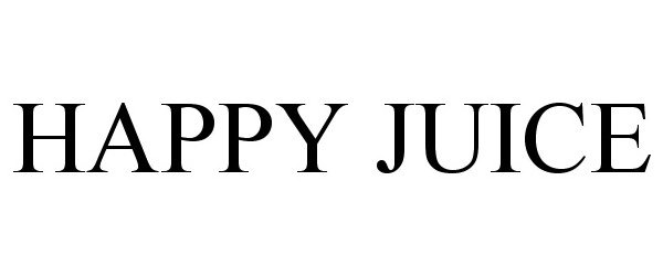 Trademark Logo HAPPY JUICE