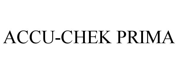  ACCU-CHEK PRIMA