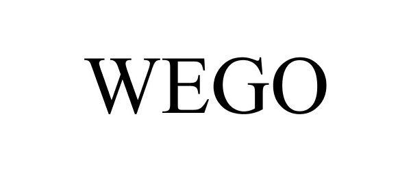 Trademark Logo WEGO