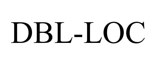 Trademark Logo DBL-LOC