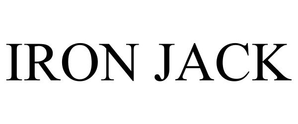 Trademark Logo IRON JACK