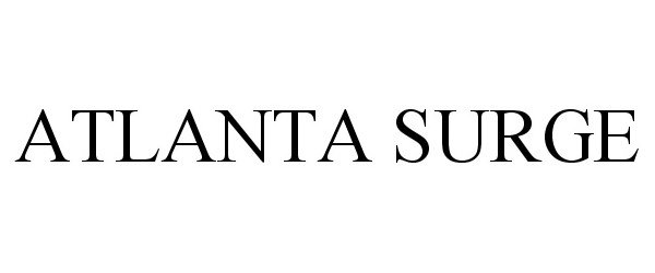 Trademark Logo ATLANTA SURGE