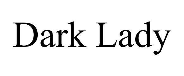 Trademark Logo DARK LADY