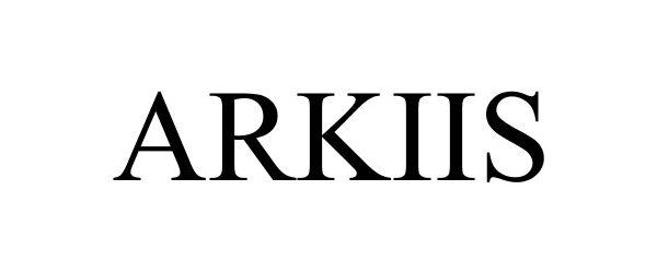 Trademark Logo ARKIIS
