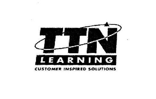 Trademark Logo TTN LEARNING CUSTOMER INSPIRED SOLUTIONS