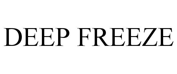 Trademark Logo DEEP FREEZE
