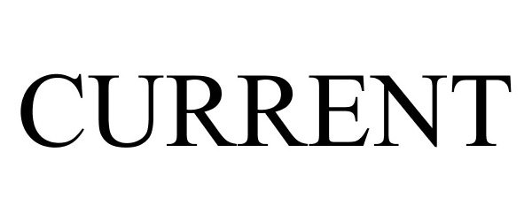 Trademark Logo CURRENT