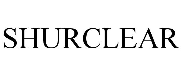 Trademark Logo SHURCLEAR