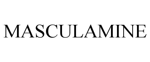 Trademark Logo MASCULAMINE