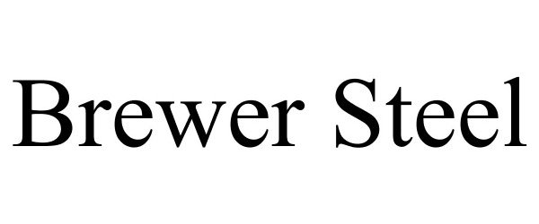 Trademark Logo BREWER STEEL