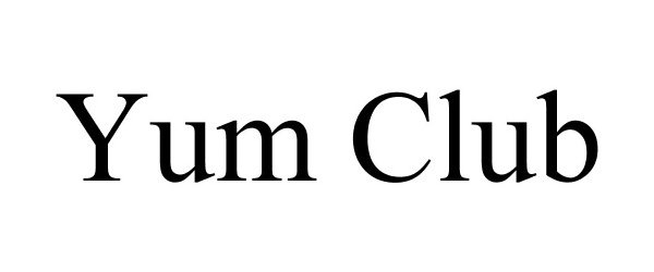 Trademark Logo YUM CLUB