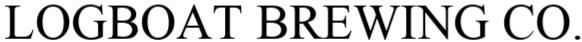 Trademark Logo LOGBOAT BREWING COMPANY