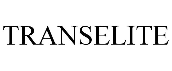 Trademark Logo TRANSELITE