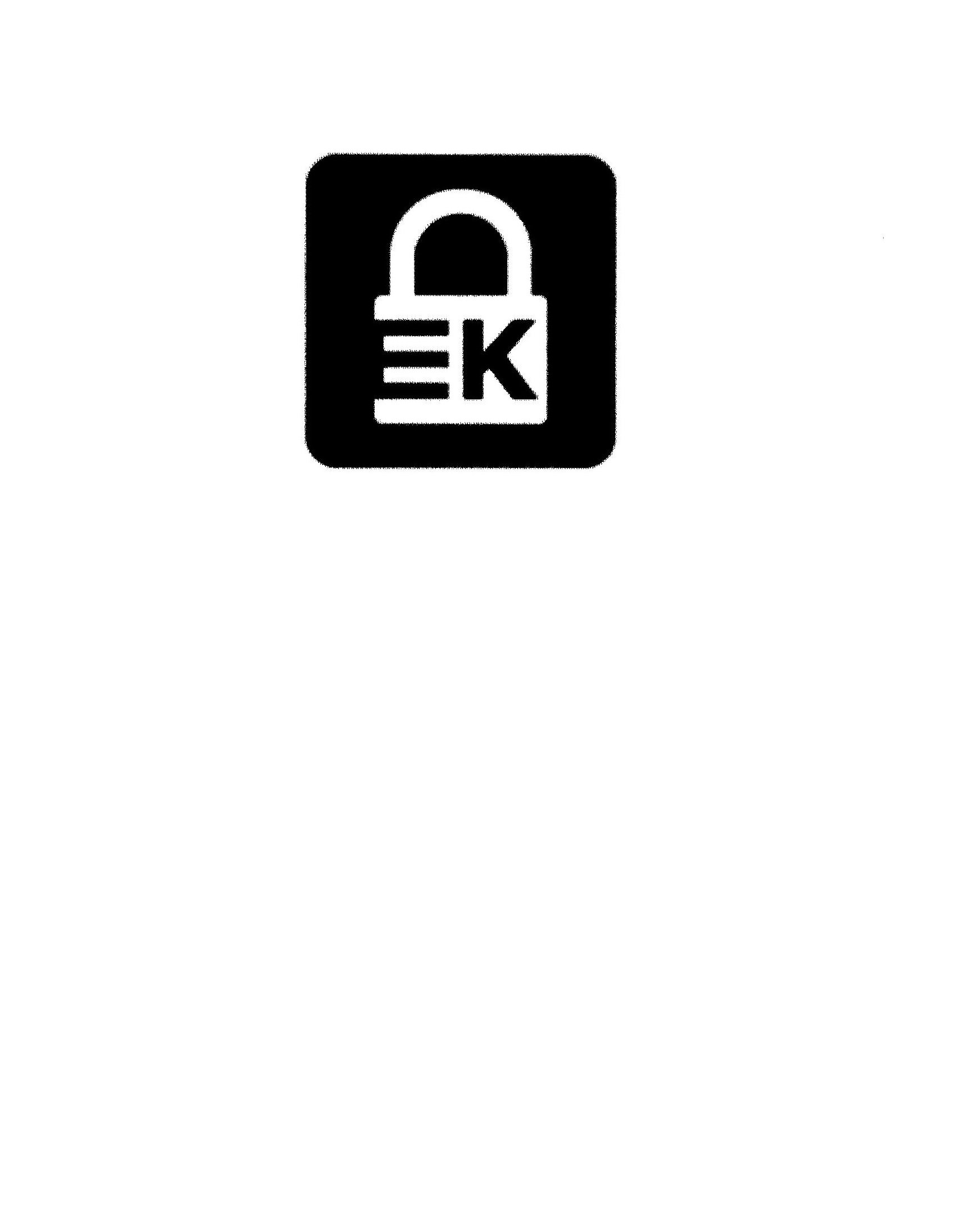 Trademark Logo EK