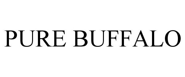  PURE BUFFALO