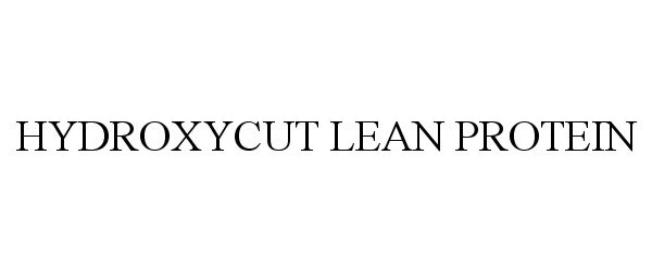 HYDROXYCUT LEAN PROTEIN