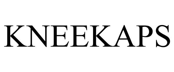 Trademark Logo KNEEKAPS