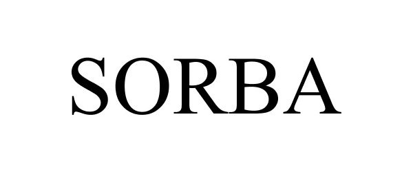 Trademark Logo SORBA