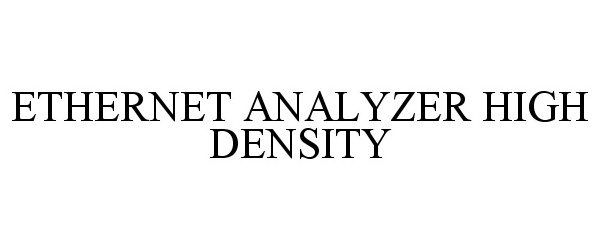  ETHERNET ANALYZER HIGH DENSITY