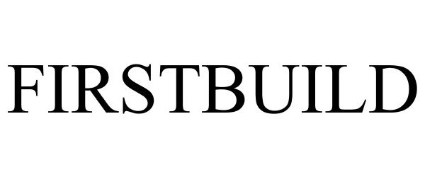 Trademark Logo FIRSTBUILD