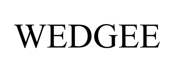 Trademark Logo WEDGEE