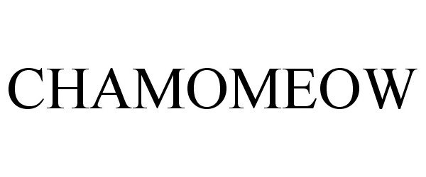 Trademark Logo CHAMOMEOW