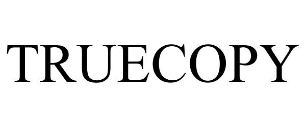 Trademark Logo TRUECOPY